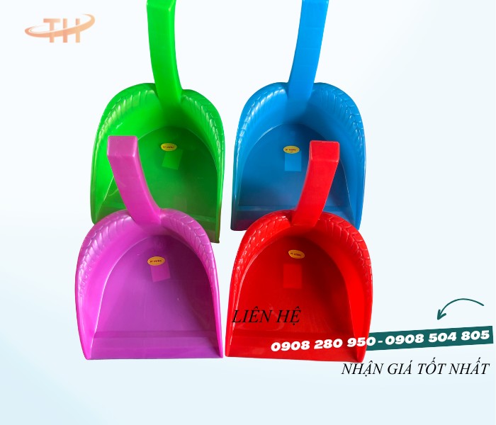 Kho sỉ ki nhựa hốt rác hình lá cây cán ngắn – Hàng chất lượng, giá cực ...